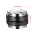 thumbnail image 3 of sanitation 54mm Coffee Leveler Tool Powder Tamper Accessories Sturdy Stainless Steel Dual-headed Distributor Part Replace Accessory, 3 of 6