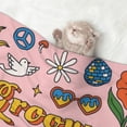 thumbnail image 2 of Disketp Retro 70s Hippie Dog Blanket/Bed Cover for Dogs and Cats,Puppy Essentials-Large, 2 of 8