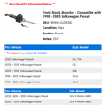 thumbnail image 2 of Front Shock Absorber - Compatible with 1998 - 2005 Volkswagen Passat 1999 2000 2001 2002 2003 2004, 2 of 2