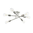 thumbnail image 3 of Millennium Lighting  Decco 6 Light Pendant Fixture in Matte Black Polished Nickel Polished, 3 of 5