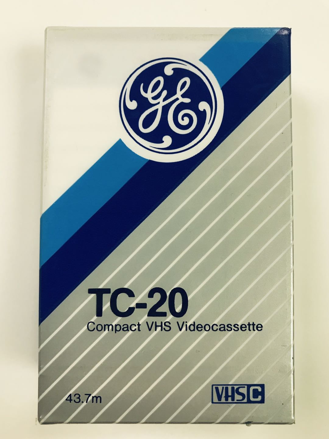 GE TC20 Compact VHS Videocassette Video Tape For Use Exclusively With