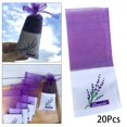 thumbnail image 1 of Bolsas de bolsitas vacías, almacenamiento de bolsas de fragancias, duraderas para especias de lavanda, bolsas de malla pequeñas de 7x16,5 cm, bolsas 20 piezas Macarena Bolsa de fragancia, 1 of 8
