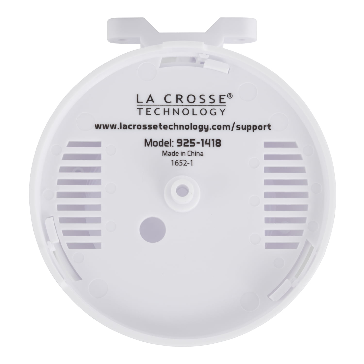 La Crosse Technology C85845-INT Weather Station, Black & 925-1418 Sensor  Protection Shield with Mount