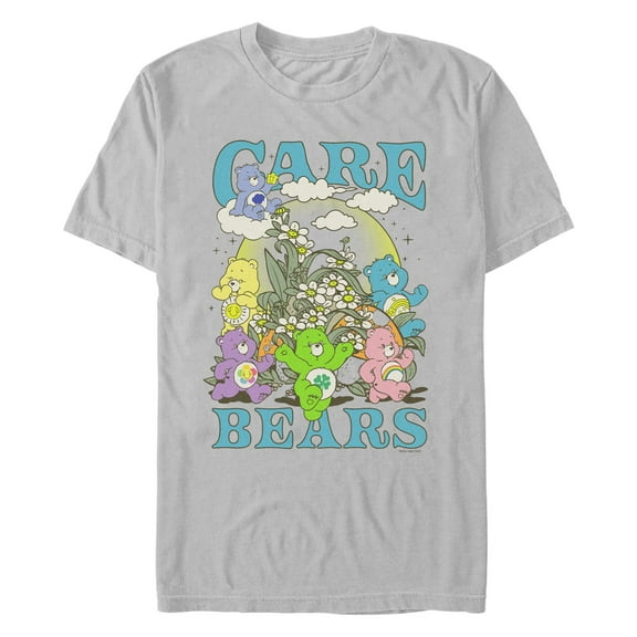 Men's Care Bears Floral Night Graphic T-Shirt