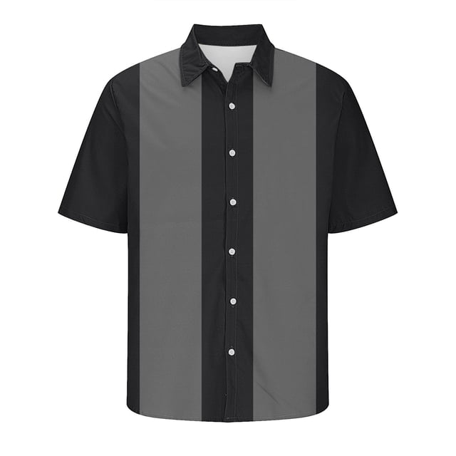 Camisa Hawaiana para Hombres Imprimir Manga Corta Divertida Tropical Casual Camisa de Playa, Botón Hawaiano para Hombres