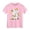 Pink, variant on LRen Toddler Tshirts Boys Boys Cute Print Round Neck Tees Short Sleeve Basic Tee Boy's Summer Tshirt Cute Casual Little Boys Clothes