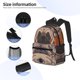 thumbnail image 3 of Disketp Pug dog Yoga Mochila Ligera Clásica con Múltiples Bolsillos, Mochila Casual para Hombre y Mujer, Ideal para Escuela, Trabajo y Viajes, 3 of 6
