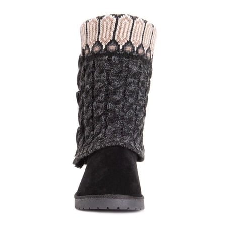 Essentials by MUK LUKS Women's Cheryl Sweater Winter Boots