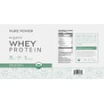 thumbnail image 3 of Dr. Mercola Pure Power Organic Whey Protein - 20 g Protein - Supports Muscle Growth & Energy - Grass-Fed Whey Concentrate - 15 Servings (13.5 oz) - Original, 3 of 4