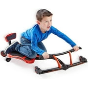 YBIKE Leap Self Propelled Ride On Drifting Racer Riding Toy, 165 lbs, Ages 4 – 9, Red