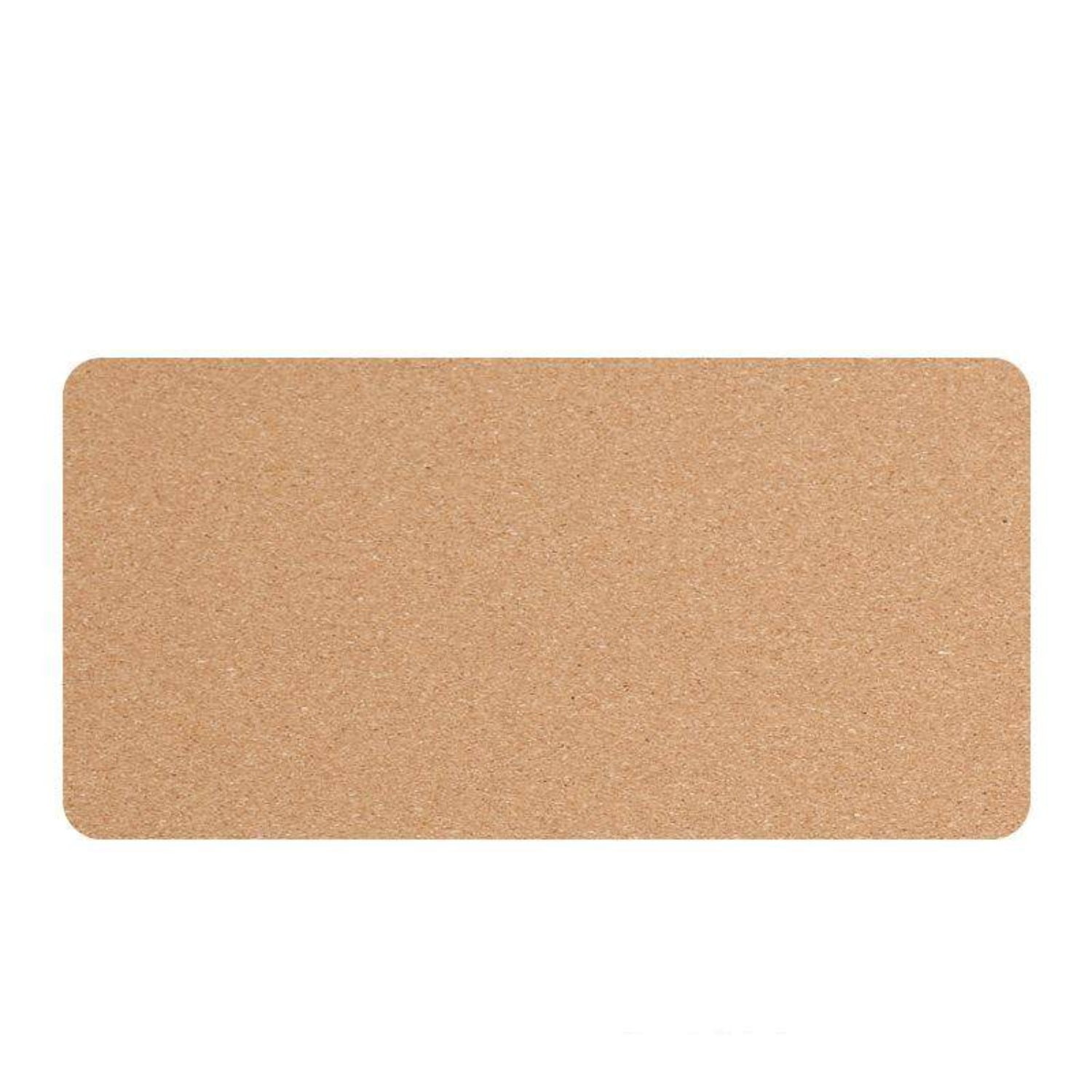 Natural Cork Desk Mat, Oversized Mouse Pad & Keyboard Pad, Eco-Friendly Writing Surface for Office Desk, Large Non-Slip Desk Pad