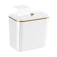 thumbnail image 3 of Cubo de basura de pared, cubo de basura rectangular de gran capacidad para colgar. S con tapa, 3 of 9
