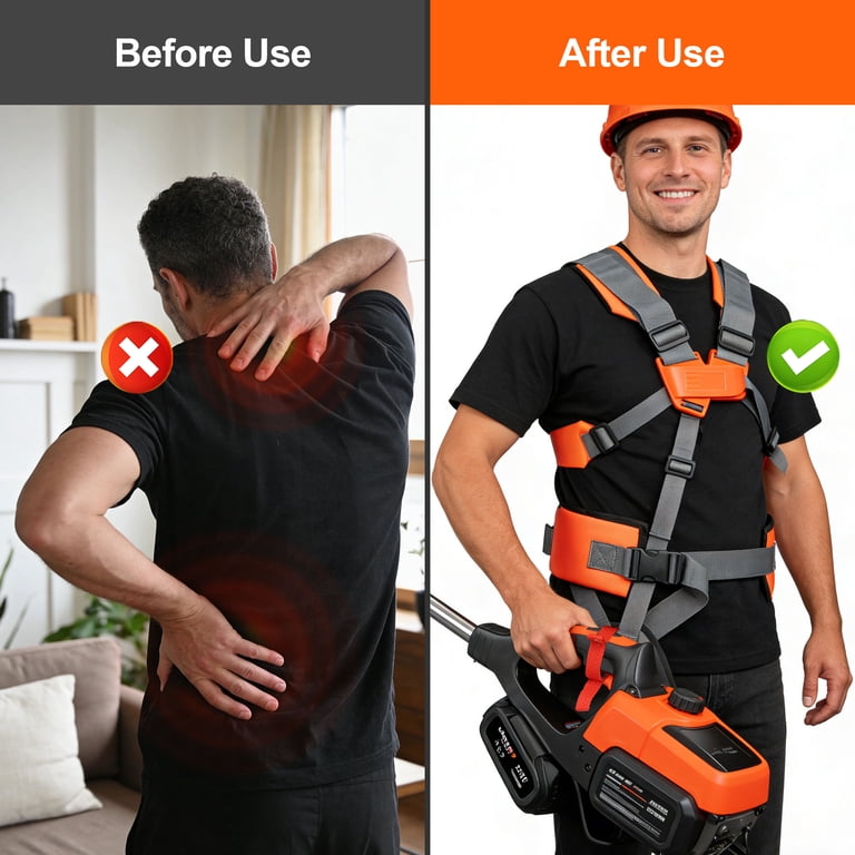 Trimmer Shoulder Strap, TSV Universal Trimmer Harness Strap