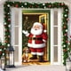 thumbnail image 1 of Tapiz decorativo para cubrir puertas, ideal como fondo festivo, para la entrada, para colgar, para celebrar el invierno., 1 of 3