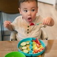 thumbnail image 2 of CoComelon 3-Piece Mealtime Set with Divided Suction Plate, Bowl and Spoon – Green - 9m+, 2 of 8