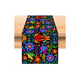 thumbnail image 1 of Camino De Mesa Textura Lino 33 x 183 cm Estilo Mexicano Pájaro, 1 of 3