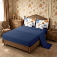 thumbnail image 4 of Erosebridal Harvest Pumpkin Full Size Bedding Sets 7 Pieces,Happy Autumn Full Size Bed in a Bag,Multi White,Reversible, 4 of 6