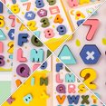 thumbnail image 4 of 1 Set Kid Block Inlay Toys Recognition Toy Educational Toy Building Block, 4 of 6