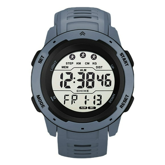 Reloj deportivo digital multifuncional NikouMX para exteriores resistente al agua WR50M