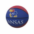 thumbnail image 1 of Logo Brands 157-91MR-1 Kansas Repeating Logo Mini-Size Rubber Basketball, 1 of 1