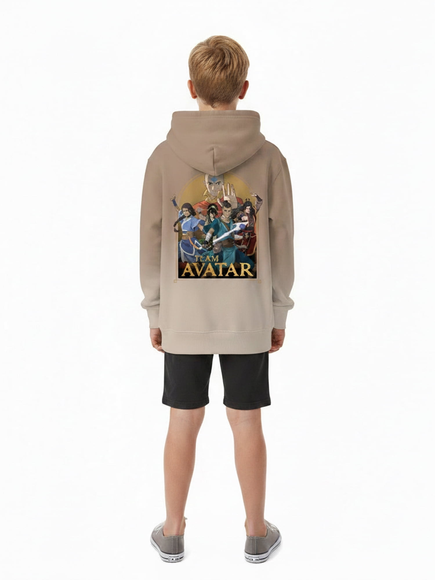 Avatar: The Last Airbender, Boys' & Big Boys' Elevated Graphic Hoodie, Sizes 4-18