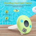 thumbnail image 4 of Solar Salinity Meter Temp Salt Tester Waterproof Floating Pool Salt Water Tester for Aquarium Swimming Pool Spa, 4 of 7