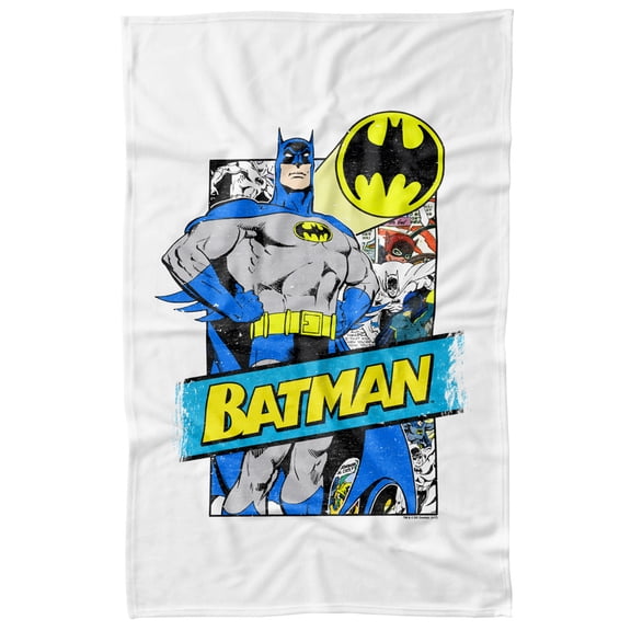 Batman Out of The Pages Fleece Blanket 36' x 58',Out of The Pages