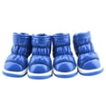 thumbnail image 3 of 4 Pcs/Sets Puppy DOgs Winter Snow Boots Casual Dog Shoes Pet Slip-resistant Shoes Teddy Dog Shoe, 3 of 8