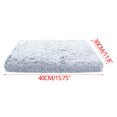 thumbnail image 2 of Sokhug Memory Foam Orthopedic Dog Bed, Soft Faux Fur Oval Cat Couch For Indoor Pet, Fluffy Calming Plush Shag, Round Raised Bolster Cushion, Machine Washable Cuddler, 2 of 7