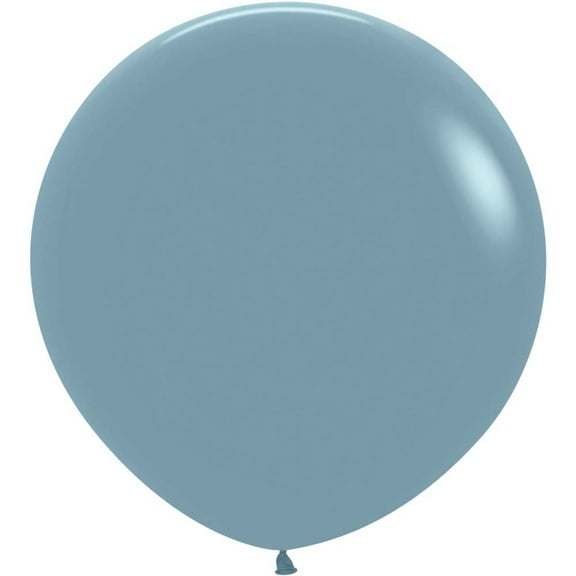 24 inch Pastel Dusk Blue Betallatex / Sempertex Latex Balloons (10 Pack) - Party Supplies Decorations