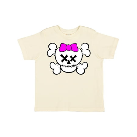 

Inktastic Skull with X Eyes Gift Toddler Toddler Girl T-Shirt