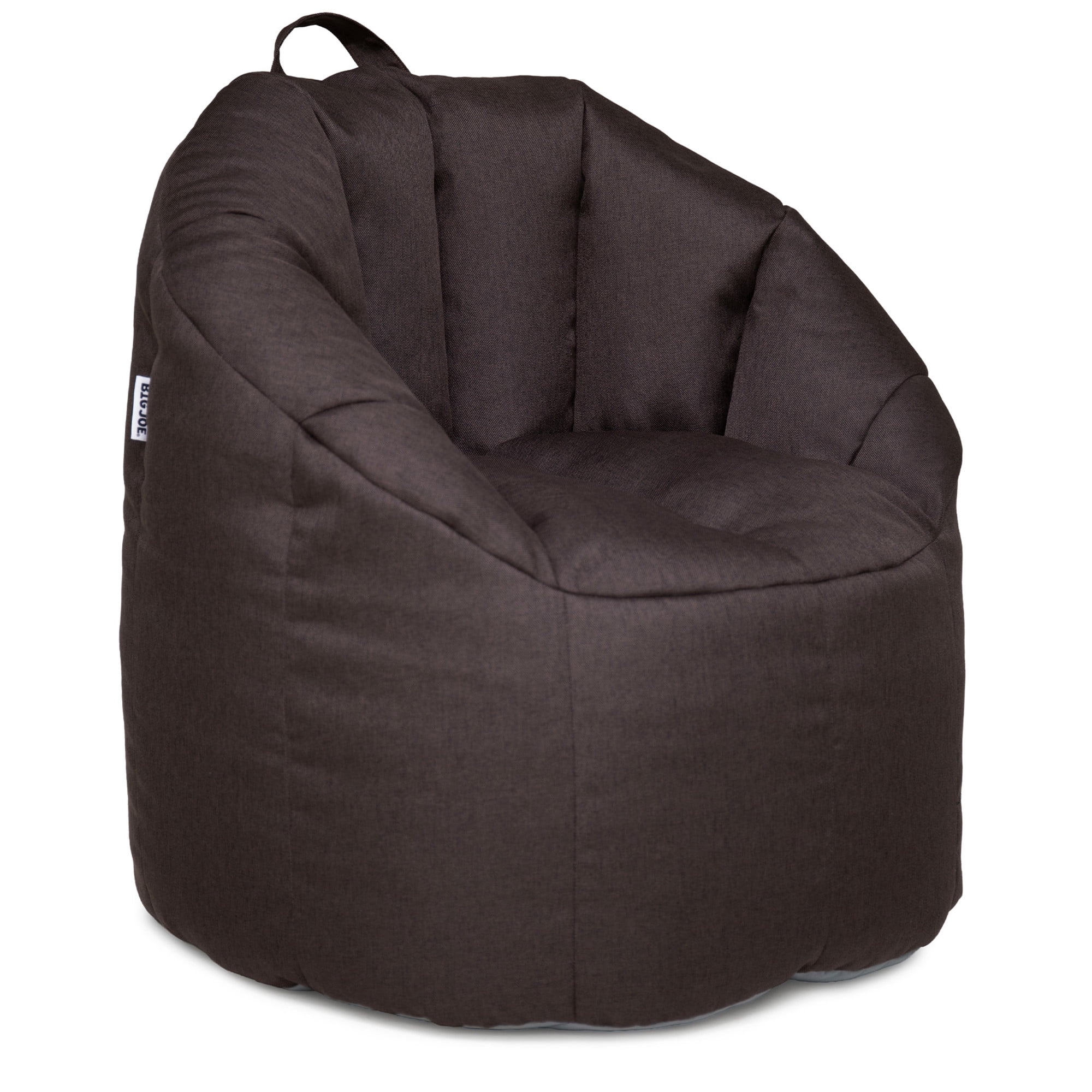 Big Joe Milano Lightweight Kids Bean Bag Chair, Cozy Cocoa