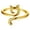 Gold, variant on YYKihy Adjustable Crochet Tension Ring For Finger Shape Metal Open Tension Ring For Crocheting Crochet Loop Rings Faster Knitting Thimbles For Women