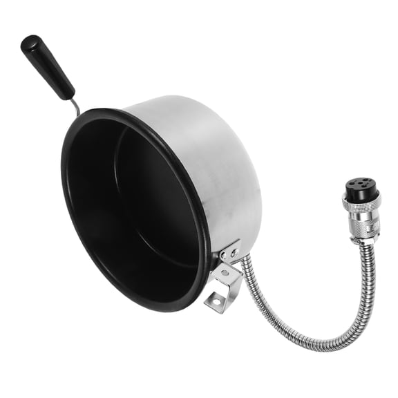 HOOWIFFY Lightweight Aluminum Popcorn Kettle Pot Replacement for Popcorn Maker Accessories