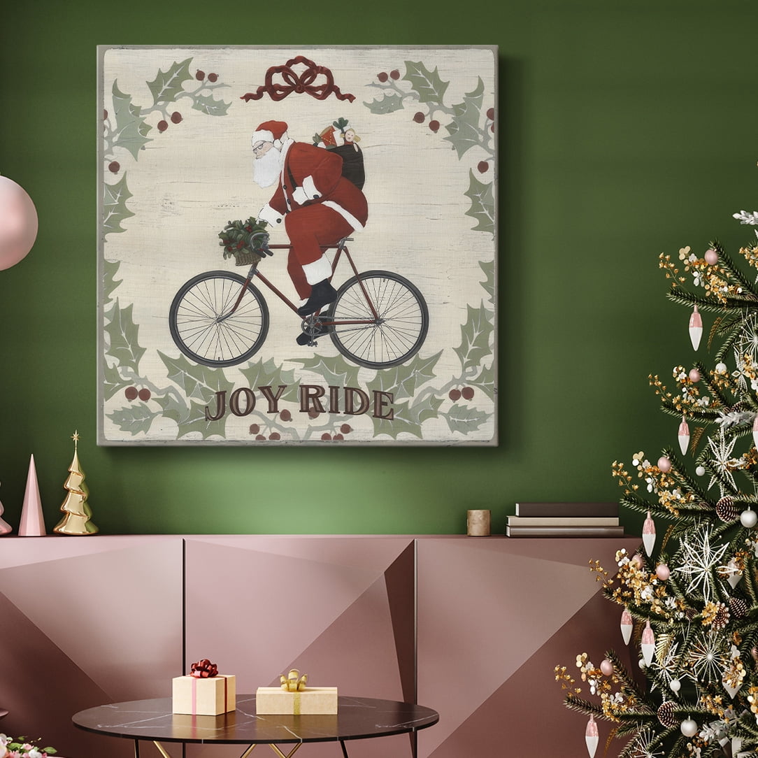 Joyride Santa Collection A- Gallery Wrapped Canvas