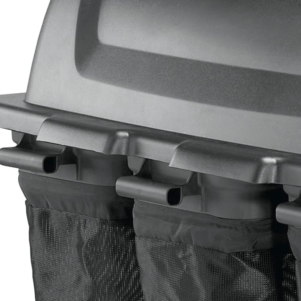 54 in. 3-Bin Soft Sided Lawn Mower Bagger
