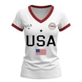 thumbnail image 7 of MEICHEN 4th Of July Shirts For Women Summer USA Star Stripes Graphic Tees Memorial Day Outfit 250th Anniversary USA Shirt, 7 of 7