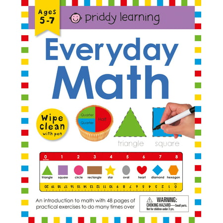 Wipe Clean Workbook: Everyday Math (enclosed spiral (Best Day Ever Mickey)