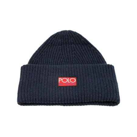 Polo Ralph Lauren Hi Tech Navy Blue Knit Hat PC0164-433
