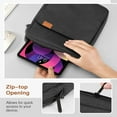 thumbnail image 5 of 9-11/13.3 inch Portable Business Crossbody Messenge Shoulder Bag Storage Handbag Tablet Case for iPad Galaxy Tab (9-11 inch,Pink), 5 of 7