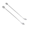 thumbnail image 4 of SHOWERORO 2Pcs Rustproof Stainless Steel Swizzle Sticks For Cocktails In Parties, 4 of 8