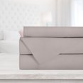 thumbnail image 1 of Safdie & Co. Premium Ultra Soft Bedding Sheet Set 4PC King Solid Taupe, 1 of 4