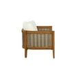 thumbnail image 3 of Linon Panama Loveseat Table & 2 Chair Set Beige Cushions in Brown Acacia Wood, 3 of 16