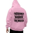thumbnail image 4 of Men's Pink Hoodie with Inspirational 'Your Story Matters' Print, Comfortable and Stylish Sweatshirt, 4 of 5