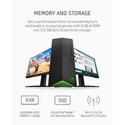HP Pavilion Gaming PC Desktop Computer, Core i5, 8GB RAM, 512GB SSD