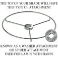 thumbnail image 5 of FenchelShades.com 18" Top Diameter x 18" Bottom Diameter 12" Height Cylinder Drum Lampshade USA Made (Linen White), 5 of 6