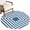 Cobalt Blue, variant on Washable Round Rugs 3ft Red White Geometric Circle Rug Non-Slip Soft Non-Shedding Low-Profile Square Minimalist Modern Small Area Rug Carpet for Living Room Bedroom Dining Room Home Decor
