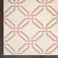 thumbnail image 2 of Nourison Jubilant Modern Trellis Ivory/Pink 7'10" x 9'10" Area Rug, (8' x 10'), 2 of 9