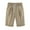 Khaki, variant on Iyufng Shorts for Women Plus Size Casual Linen Shorts Women Printed Five Points Large Size Cotton Linen Pants Pants Shorts