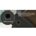 thumbnail image 3 of Uxcell 100pcs M6 x 20 x 25mm Pies Niveladores Ajustables para Muebles, Protector de Suelo para Patas de Mesa y Escritorio, 3 of 7